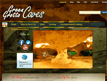 Tablet Screenshot of greengrottocavesja.com